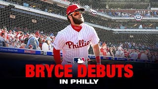 Bryce Harpers Opening Day in Philly [upl. by Aretina]