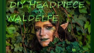 Mother nature ∙ DIY WaldelfenHeadpiece [upl. by Silvan715]