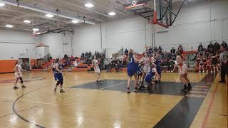 Lyndonville vs Kendall girls basketball 1 2042020 [upl. by Novah948]