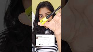 ⁉️Maybelline colossal Eyeliner 🙂 Honest Review 💯 viralvideos [upl. by Akahc]