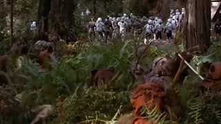 The Ewoks Save The Rebels  Star Wars Episode 6 [upl. by Linc]