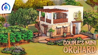 COUPLES MINI ORCHARD HOME 🌳  The Sims 4 Speed Build [upl. by Yruoc]