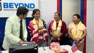 U S 🇺🇸 Visa Approved In 5 Minutes  Susma Gurung  Inspiring Story  F1 Visa beyondeducation [upl. by Wettam222]