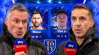 Neville amp Carragher pick their combined XI EA SPORTS FC 24 Team of the Year 🏆 [upl. by Leonardo]