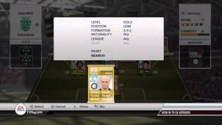 Fifa 12 Ultimate Team  Hybrid Squad Builder Feat  Sif Pienaar amp If Gomez [upl. by Cinom314]