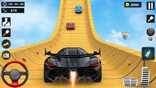 Ramp Car Racing 3D – Extreme Ramp Car Racing Stunts – Android Gameplay [upl. by Eipper]