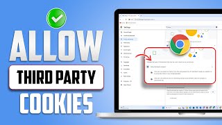 How to Enable ThirdParty Cookies on Google Chrome on PC  Allow ThirdParty Cookies [upl. by Willet]