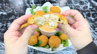 Ces croquettes de pommes de terre sont tout simplement irrésistibles 🥔👩🏻‍🍳 [upl. by Ilrebma252]