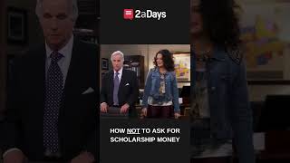 How NOT to Ask for a scholarship 🫰💰 shorts sports [upl. by Tomkins460]