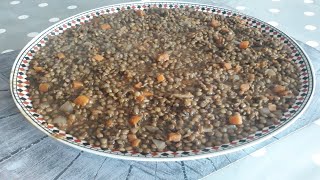 Recette de lentilles [upl. by Anaitat]