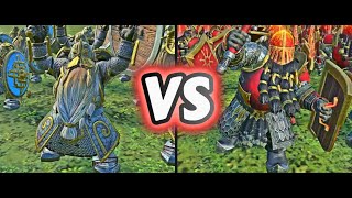 Who Will Win Ironbreakers or Infernal Ironsworn in Warhammer Total War 3 [upl. by Tap]