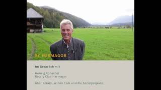 Herwig Ronacher Rotary Club Hermagor 20231023 [upl. by Agathy]