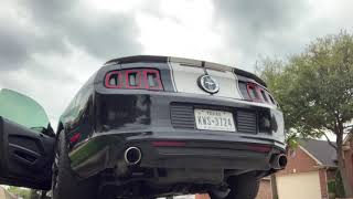 2014 Mustang V6 STRAIGHT PIPE X PIPE [upl. by Danni]