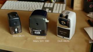 A look at the Staedtler Mars 501 180 sharpener [upl. by Howe102]