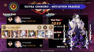 Onmyoji  Ultra Odokuro Mutation Fragile  Line Up With SP Orochi  SR Sasori 111 Skill [upl. by Yonina]