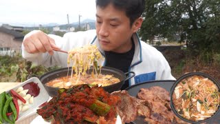 이음식을아시나요🫦갱시기먹방Kimchi porridge mukbang1080p60 [upl. by Ennagrom]