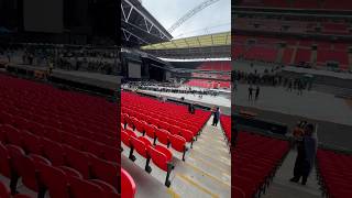 Wembley stadium BEFORE ACDC concert starts  2024 [upl. by Jeremias931]