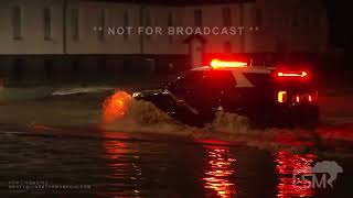 05252023 Tucumcari NM  Flash flooding cars driving through water [upl. by Birkner]