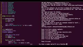 gdb segfaults tutorial [upl. by Darom67]