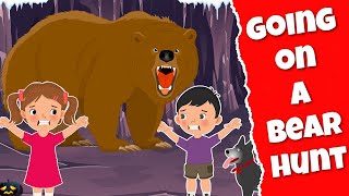 Were Going on a Bear Hunt 🐻 🎶 Song for Preschoolers for Circle Time [upl. by Nollat]