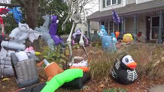 🦇2024 Madison Halloween Display [upl. by Amir]