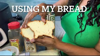 Weight Loss Journey  week 46  USING MY BREAD  weightlossjourney keto bread over40 blackwoman [upl. by Urias]