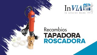 TAPADORA ROSCADORA  Cambio de cabezales y gomas de tapado  Tapadora TAPONES PREROSCADOS INVIA [upl. by Nnarual]