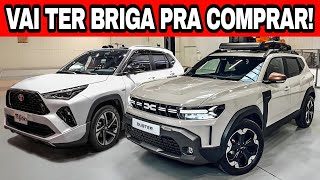 🚨 5 SUVs MAIS ESPERADOS DE 2025  VAI DAR BRIGA PRA COMPRAR [upl. by Schwejda]