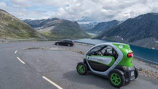 Driving down from Dalsnibba to Geiranger Norway [upl. by Mcdonald]