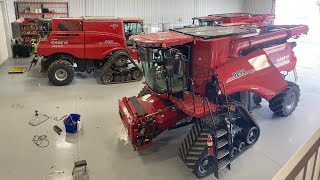 Picking Up A New Wilson Hopper Bottom Plus New Case IH 9250 Combines Are in S3 E21 [upl. by Laden]