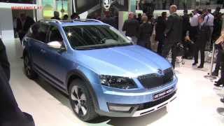 Skoda Octavia Scout Genf 2014 [upl. by Nahem968]