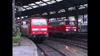 Euro Rails 86  Aachen Hbf in 1998 en meer [upl. by Rondon]