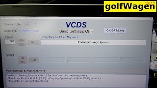 VW Golf 5 HVAC Basic Settings [upl. by Lietman]