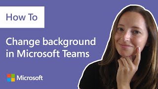 How to change your background in Microsoft Teams a demo tutorial [upl. by Ailecra727]