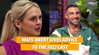 MAFS’ Brent Vitiello gives advice to the 2023 cast  Yahoo Australia [upl. by Wyatan]