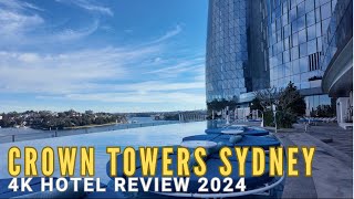 Crown Towers Sydney Australia 🇦🇺 5 Star Luxury Hotel Resort 4K Review 2024 [upl. by Kabab]