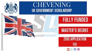 Chevening Scholarship  UK Government Scholarship  Fully Funded  Deadline 5Nov ukchevening [upl. by Niriam]