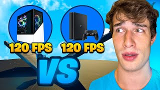 I Hosted a 120FPS PC vs 120FPS CONSOLE 1v1 Tournament for 100 [upl. by Wieche934]