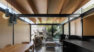 How Minimalism Created a Calm and Warm Interior with a Connection to the Garden [upl. by Colly]