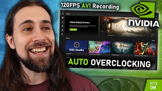 NVIDIA APP just got UPDATED 120FPS AV1 Recording Auto Overclocking amp More [upl. by Sprague998]