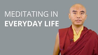 Meditating in Everyday Life with Yongey Mingyur Rinpoche [upl. by Kenay]