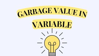 Garbage value stored in variable  ApnaCollegeOfficial [upl. by Jeanne]