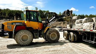 FIRST TIME Operating a FRONT END LOADER [upl. by Eninotna]