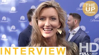 Natascha McElhone interview on Halo at Paramount launch event [upl. by Washko]