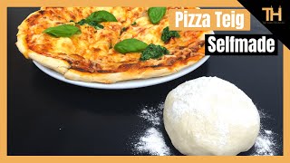 Pizzateig selber machen nach italienischer Art  Rezept  Schnell und Einfach [upl. by Bendicty446]