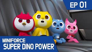 KidsPang MINIFORCE Super Dino Power Ep01 The Ultimate Dino Power [upl. by Atiuqat]