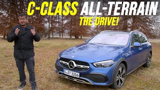 Mercedes CClass AllTerrain DRIVING REVIEW with offroad 2022 allnew CClass crossover [upl. by Eiramnna]