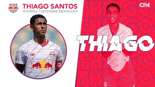 THIAGO SANTOS  VOLANTEDEFENSIVE MIDFIELDER  RED BULL BRAGANTINO 2024 [upl. by Ecnaralc]