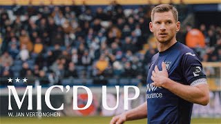 MICD UP  Jan Vertonghen wears a microphone during the game  Now on MAUVE TV [upl. by Myk]