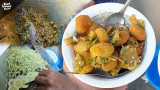 Popular Mini Puchka Recipe  Miniature Pani Puri  GolgappaBhel Puri  Yummy Tasty Street Food [upl. by Adirahs]